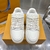 LV Trainer Maxi All White Sneakers: All-white, elegant and modern footwear, perfect for casual and sporty looks. Ideal for those looking for style and comfort.