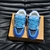 LV Trainer Maxi Blue/Turquoise Sneakers: Presents a pair of sneakers with a vibrant combination of blue and turquoise, ideal for those looking for stylish and modern footwear for various occasions.