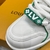 LV Trainer Maxi Green/White Sneakers: Sneakers with green and white details, providing style and comfort for those looking for modern and versatile footwear.