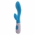 Vibrador Ponto G e Clitóris Azul Recarregável.