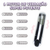 Vibrador Mini Bullet Super Potente Recarregável. - Doce Vicio Grazzy