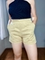 Shorts Elástico Bege - loja online