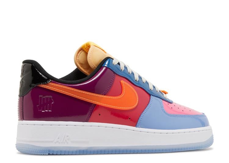 Total orange hot sale air force 1