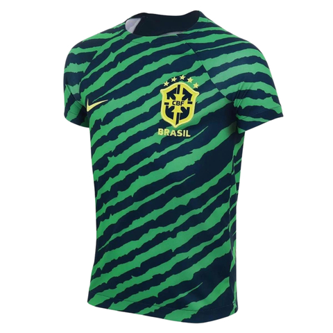 Camisa Brasil Polo 23/24 Torcedor Nike Masculina - Verde
