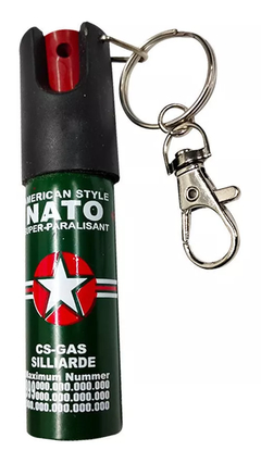 Gas Pimienta Spray Llavero - Defensa Personal Portátil y Efectiva