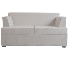 SILLÓN 2 CUERPOS LIVING BOX EN CAJA PUERTO USB CHENILLE