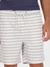 Bermuda de Elástico Cotton Stripes Marinho Calvin Klein na internet