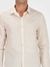 Camisa Manga Longa Slim Canhamo Off White Calvin Klein - comprar online