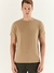 Camiseta Interlock Marrom Foxton