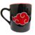 Caneca Porcelana Akatsuki Nuvem Naruto Shippuden 330Ml