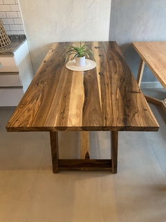 MESA MADERA MACIZA GUAYUBIRA, 20%OFF EN EFECTIVO - comprar online