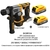 Imagem do Dewalt dch172 martelo compacto 20v perfurador sem fio broca de martelo recarreg?