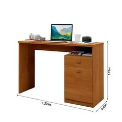 Mesa Para Computador Escrivaninha Delta 1 Gaveta e 2 Portas na internet