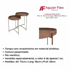 Mesa Lateral Decor 560 - AGUIAR FLEX MÓVEIS LTDA