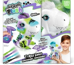 PELUCHE DINOSAURIO AIRBRUSH PLUSH PERSONALIZABLE LAVABLE