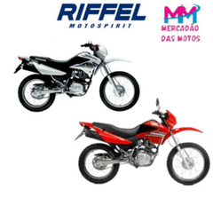 Relação Transmissão Honda BROS NXR 125 13-15 Original Riffel - mercadão das motos