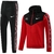 CONJUNTO NIKE PRETO E VERMELHO 2023