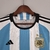 Imagem do Camisa Adidas Argentina I Home Copa do Mundo Catar 2022 Torcedor Masculino - Branca com Azul