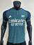Camisa Adidas Arsenal III Third 2023/24 Jogador Masculino - Verde e Azul Marinho