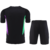 Conjunto de Treino Adidas Bayer de Munique Camisa + Shorts - Preto com detalhes Roxo e Verde - comprar online