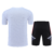 Conjunto de Treino Adidas Manchester United Camisa + Shorts - Preta com Branco - comprar online