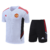 Conjunto de Treino Adidas Manchester United Camisa + Shorts - Preta com Branco