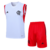 Conjunto de Treino Adidas Flamengo Regata + Shorts - Branco