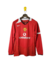 Camisa Retrô Manchester United I 2005 - Masculina Nike - Vermelha com detalhes em preto e branco