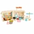 Set tienda de compras - caja de madera desplegable valija little shop - comprar online