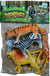 Animales Selva Jungla X4 Goma Dura Set Pack Cebra Leon Tigre jirafa - comprar online