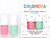 Set de esmalte al agua x 2 coloreria