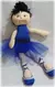 muñeca bailarina de tela FIORELLA 50cm - comprar online