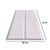 FORRO PVC BRANCO 3,5 M X 20 CM