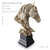 Estátua Decorativa Cerâmica Cabeça Cavalo com Base - comprar online