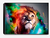 Quadro Decorativo Leão Colorido Pintura Digital - Fast Quadros