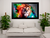 Quadro Decorativo Leão Colorido Pintura Digital