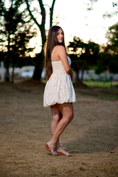 Vestido balonê flowers OFF - loja online