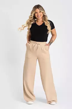 Calça Moletom Wide Leg - nkstore