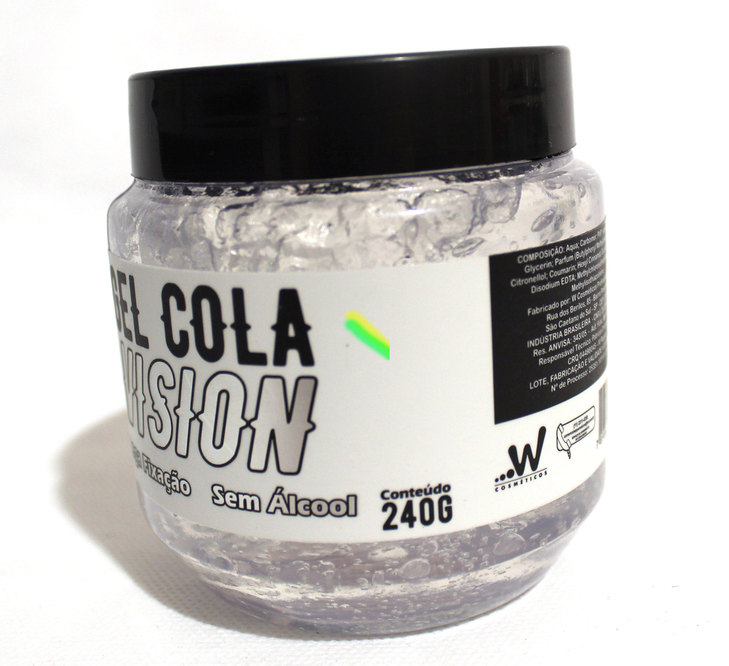 gel cola vision incolor 240g - Comprar em Crborring