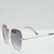 Óculos de Sol Feminino Hexagonal Lente Fumê - comprar online