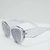 Óculos de Sol Feminino Armação Transparente - Dricastro