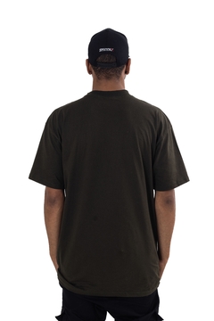 CAMISETA MASCULINA OVERSIZED VERDE - comprar online