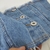 Cropped Jeans Upcyclcig - Tam. XPP - loja online