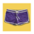 Short Nike The Athletic Dept - Roxo E Branco - Tam.P/M