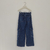 Calça Wide leg cargo jeans. Tam. P