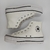 Imagem do Tênis Chuck Taylor All Star Lift Canvas branco couro . Tam. 37