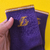 Meia Lakers, roxo e Amarelo na internet