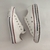 CONVERSE ALL STAR BRANCO/ COURO - TAM.37/ 25,9cm - loja online