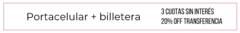 Banner de la categoría Portacelular + billetera