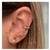 Brinco Ear Cuff Paralelas Color - comprar online